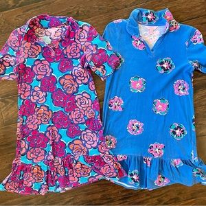 Lilly Pulitzer size XL 12-14 lot of 2 dresses